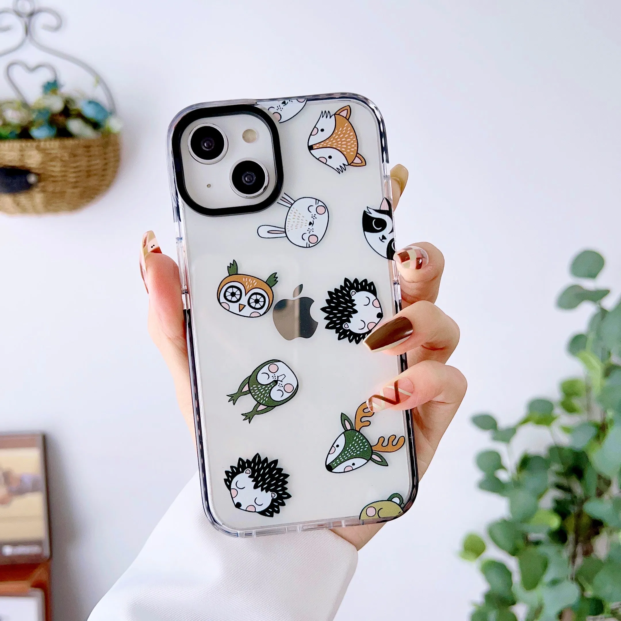 Impact Proof Silicon Case For iPhone ( Cute Design )