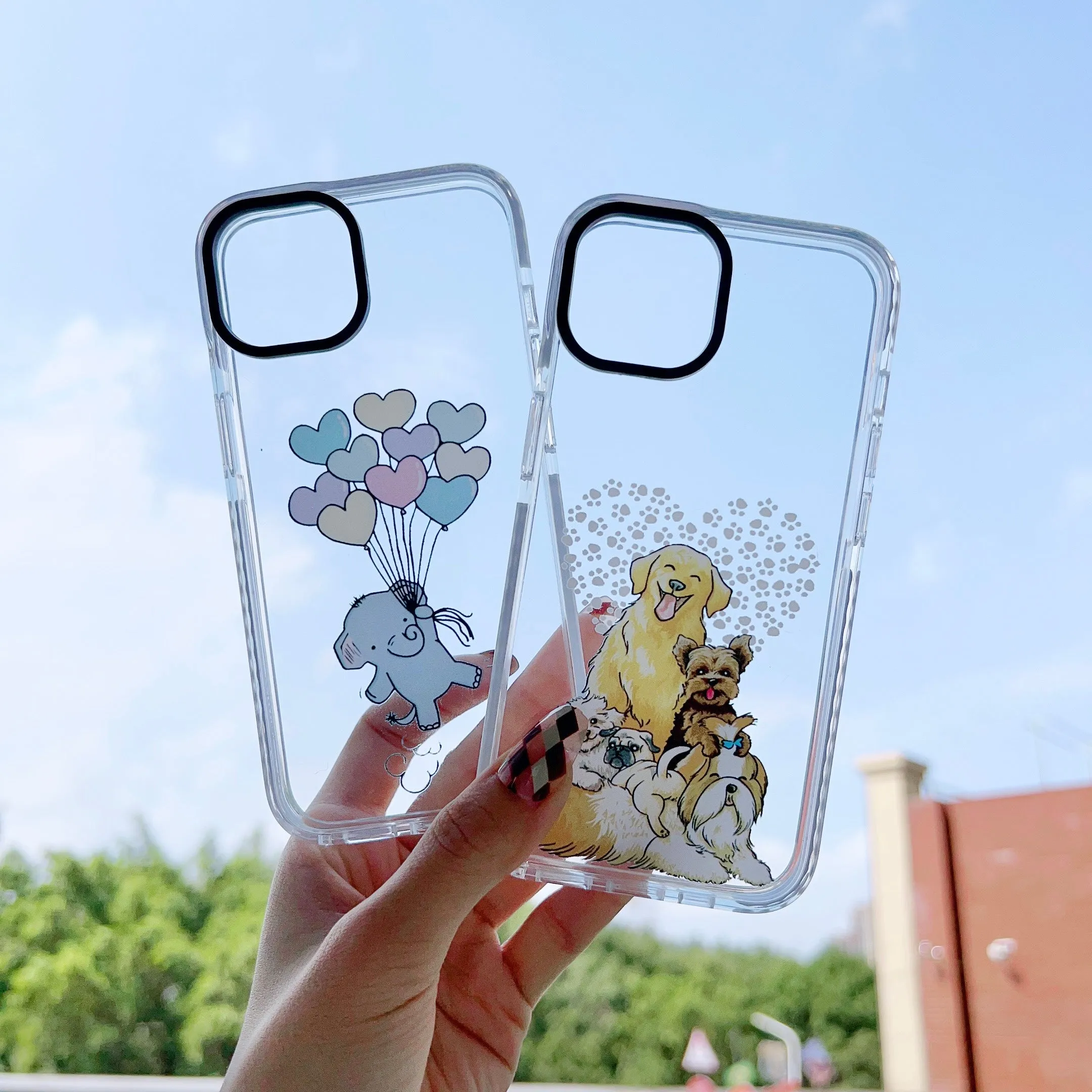 iPhone Impact Proof Silicon Case ( Cute Animals )