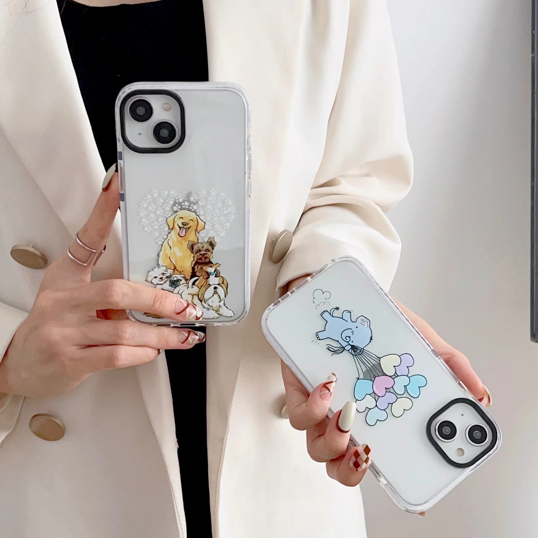 iPhone Impact Proof Silicon Case ( Cute Animals )