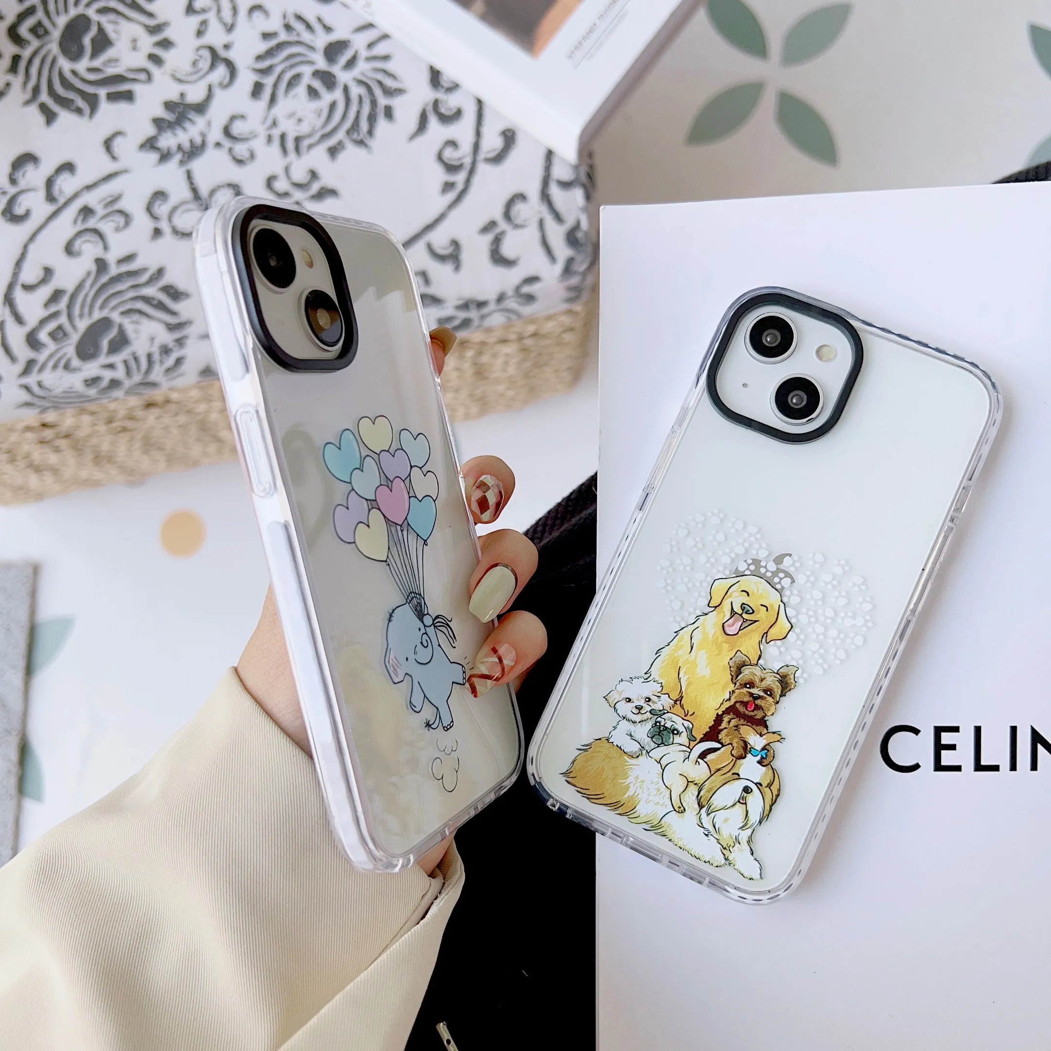 iPhone Impact Proof Silicon Case ( Cute Animals )