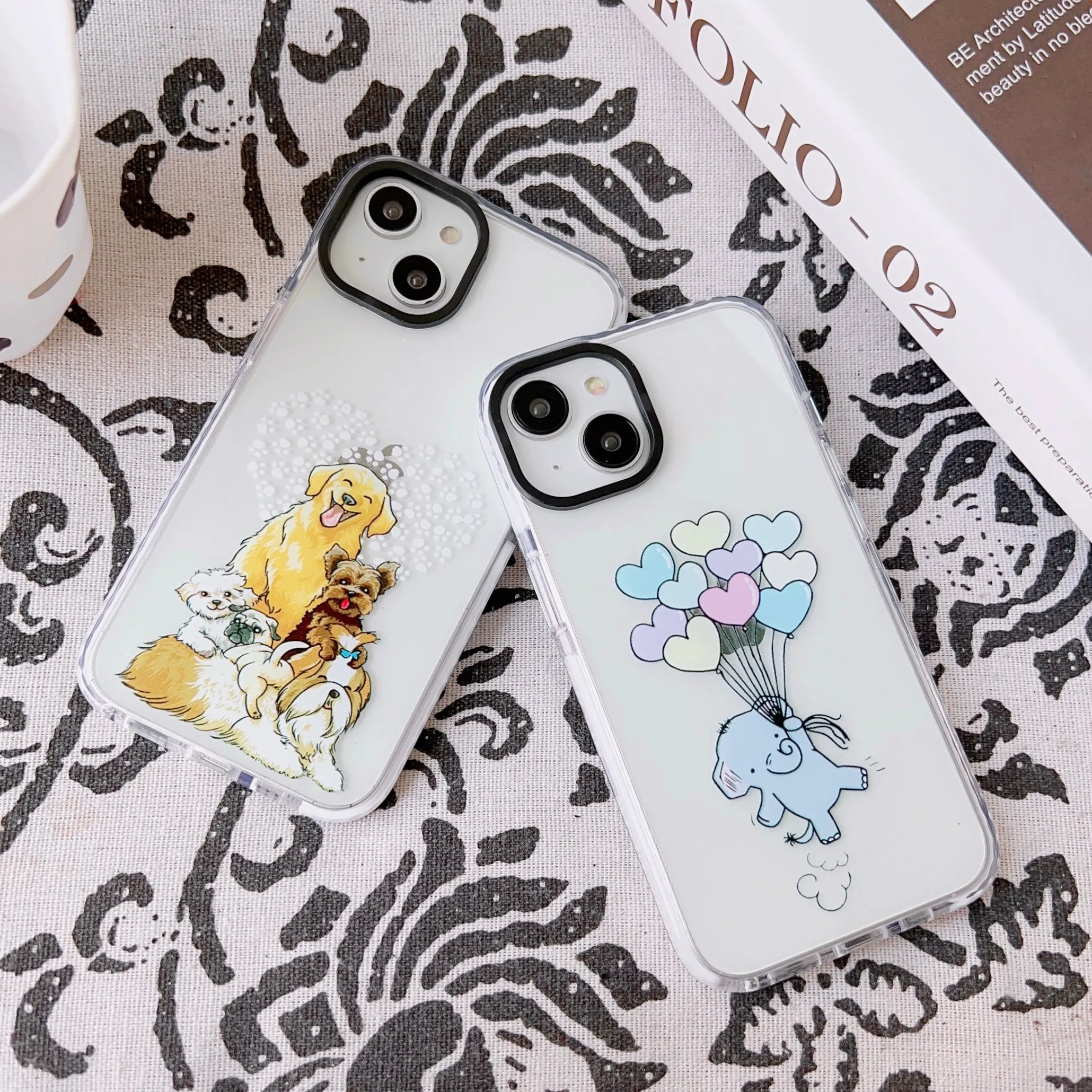 iPhone Impact Proof Silicon Case ( Cute Animals )