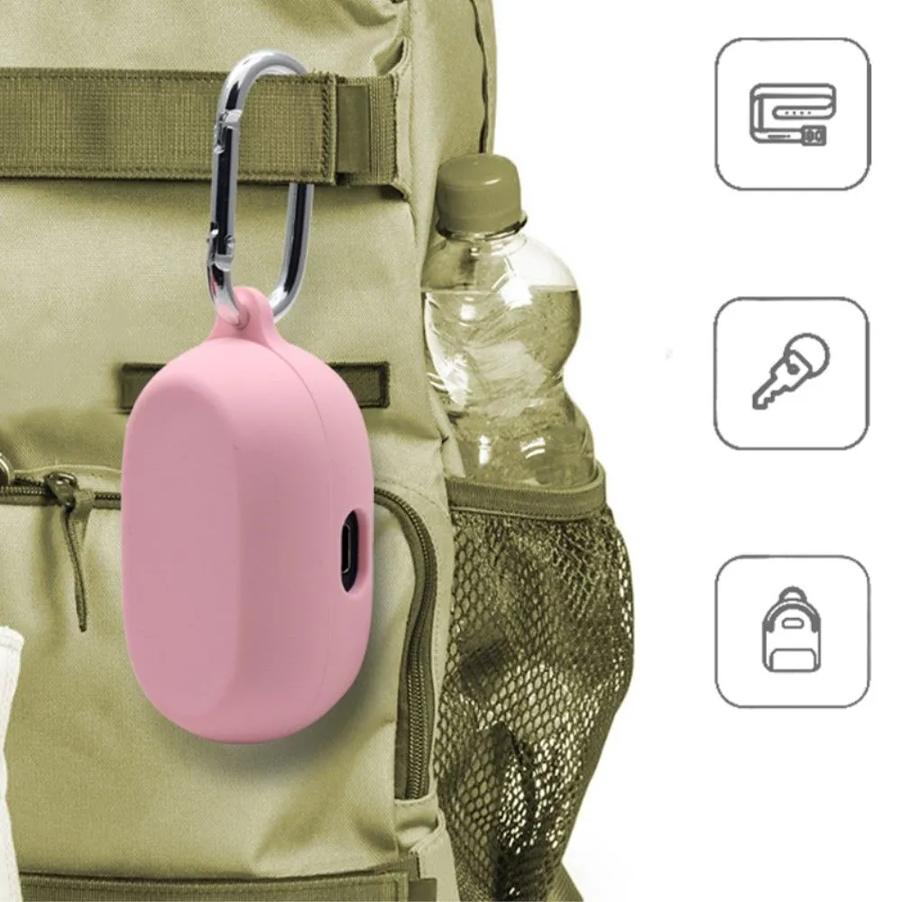 Jabra Elite 7 Active silicone case with keychain - Red