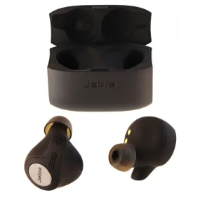 Jabra Elite Active 65t Wireless Secure-Fit Earbuds with Charging Case - Black