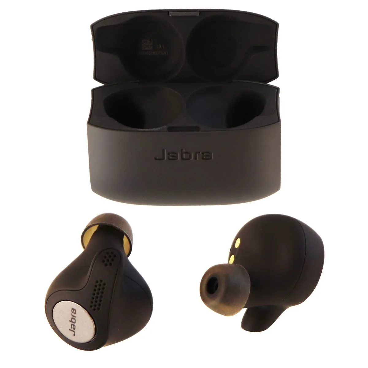 Jabra Elite Active 65t Wireless Secure-Fit Earbuds with Charging Case - Black