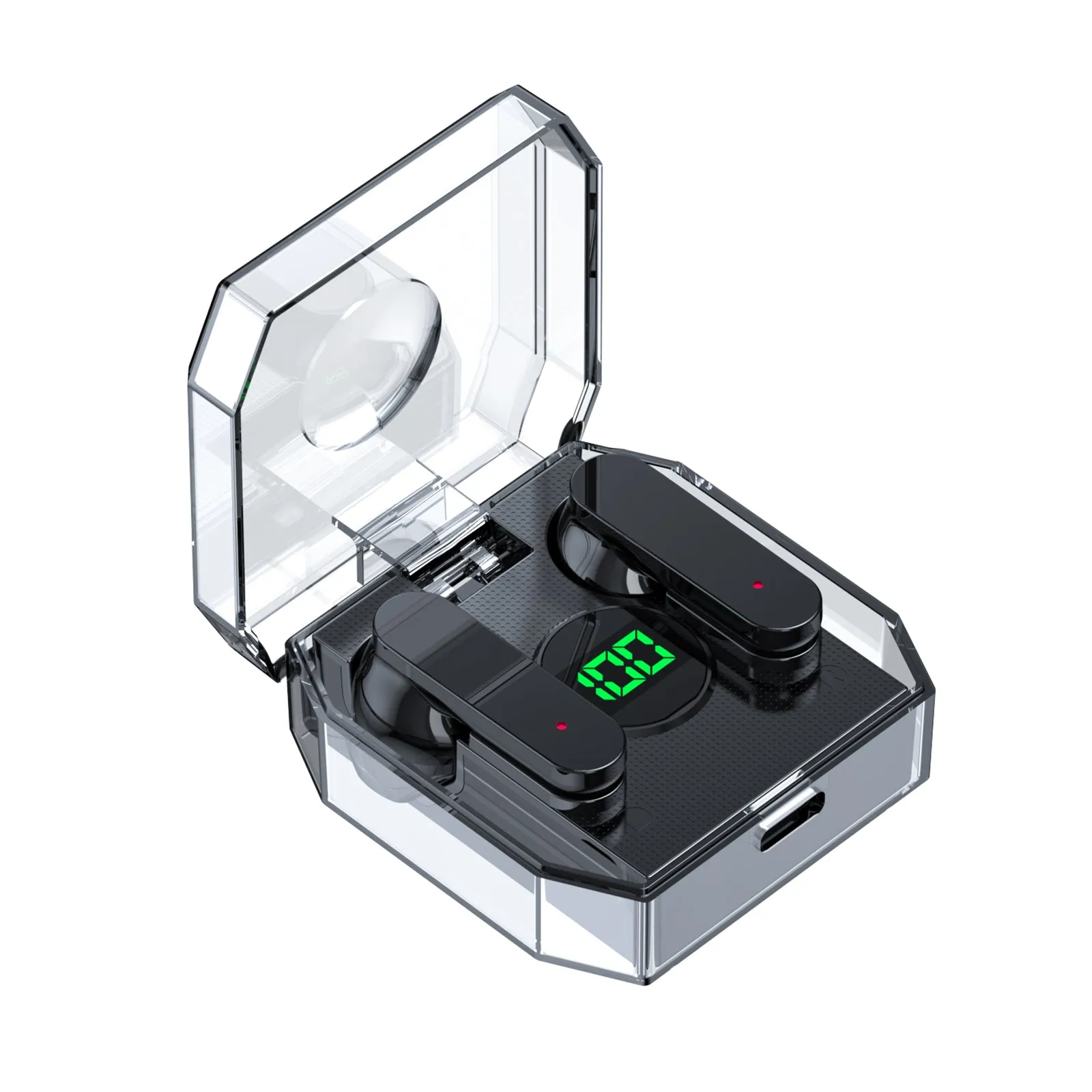 K30 Digital RGB Dynamic Light Effect In-Ear TWS Wireless BT Headset