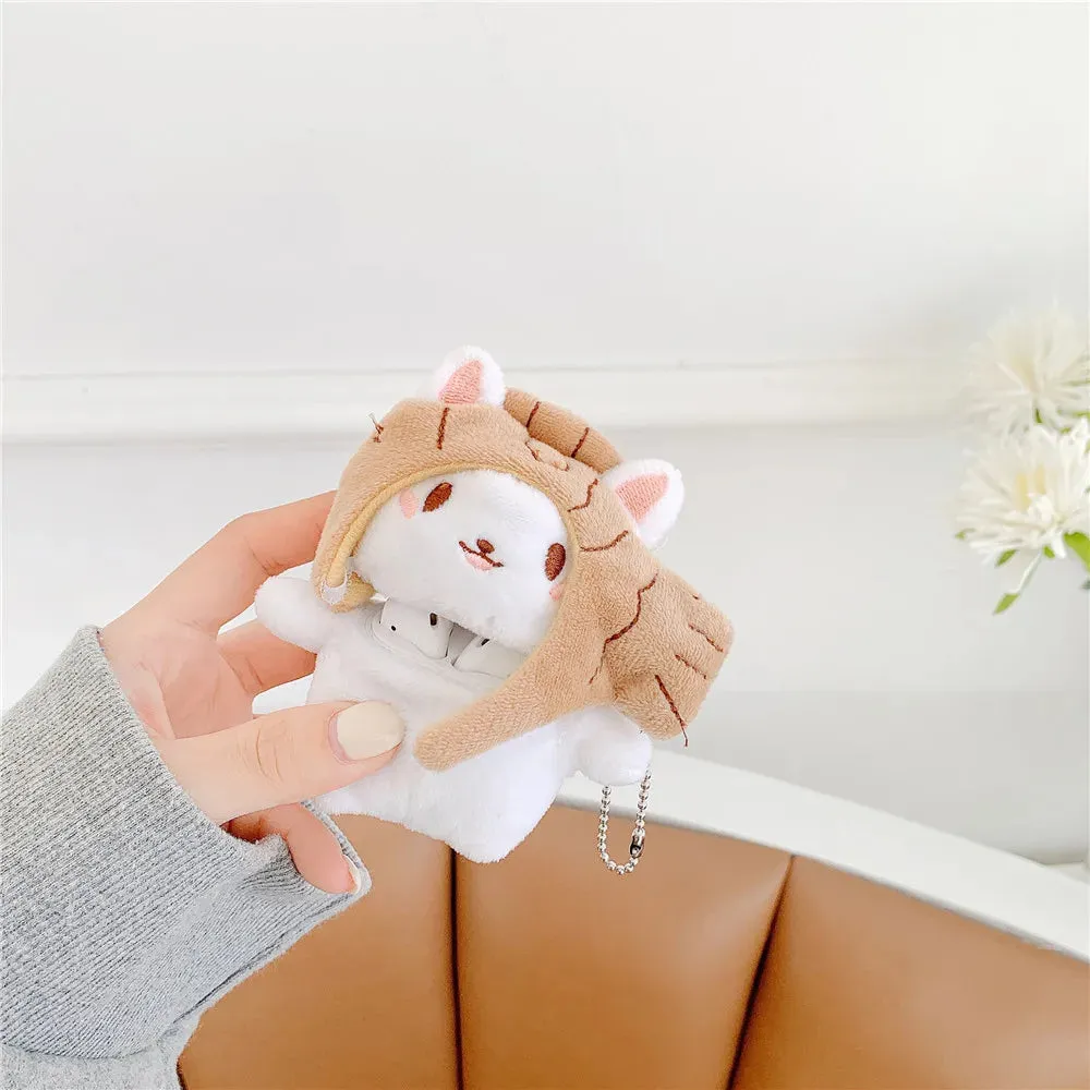 Kawaii Kitten Plush AirPods Case