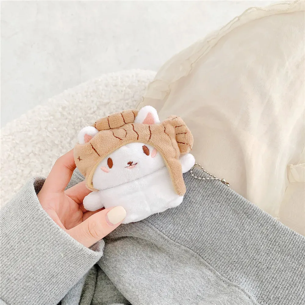 Kawaii Kitten Plush AirPods Case