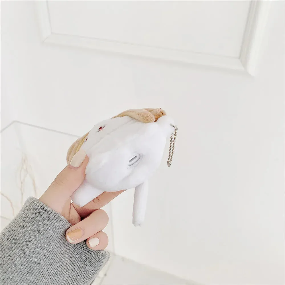Kawaii Kitten Plush AirPods Case