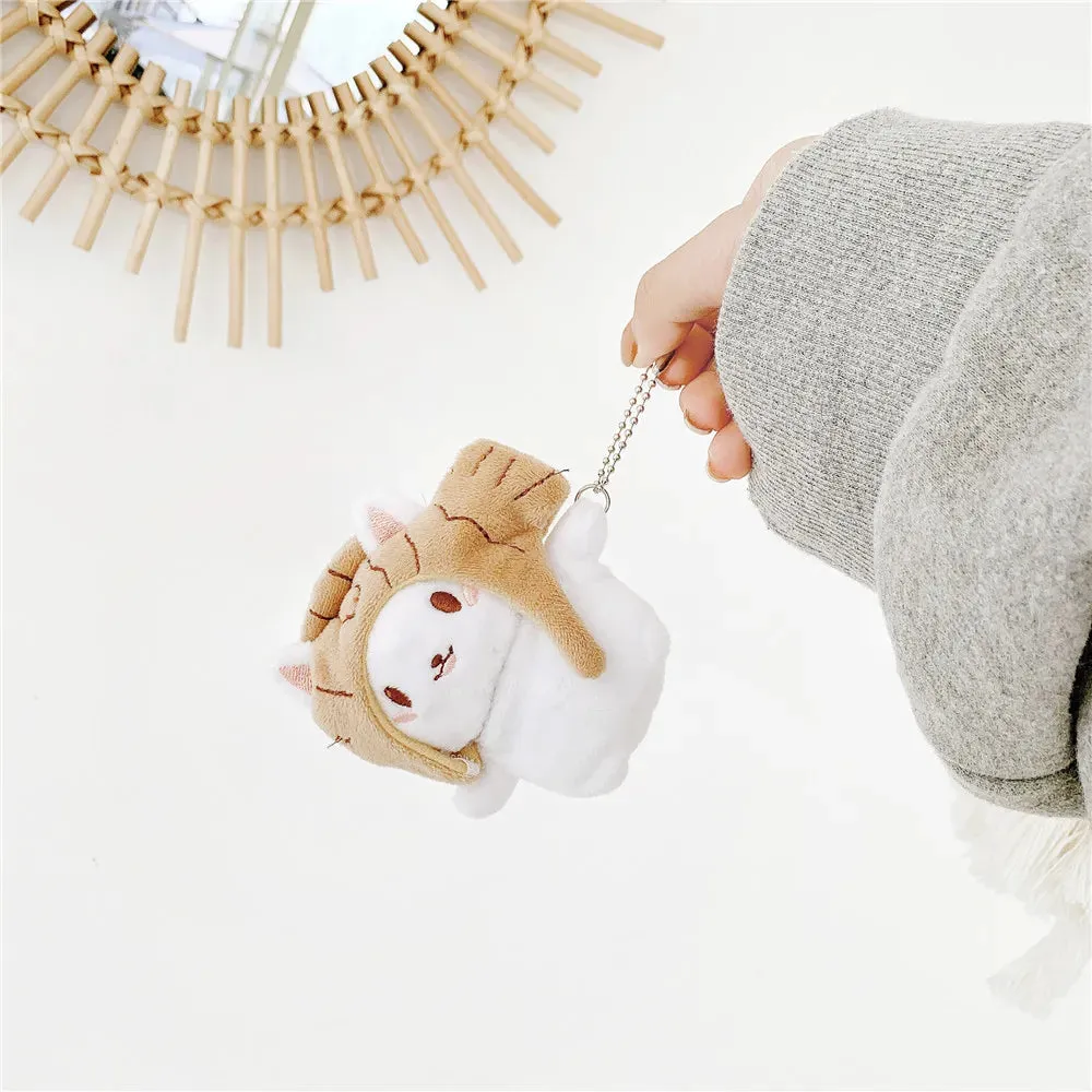 Kawaii Kitten Plush AirPods Case