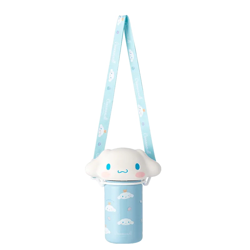 Kawaii Sanrio Kuromi Cinnamoroll Doll Portable Water Cup