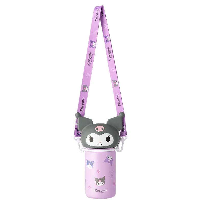 Kawaii Sanrio Kuromi Cinnamoroll Doll Portable Water Cup