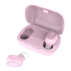 L-21 Bluetooth Earbuds with Immersive 9D Sound, Touch Control, and HD Call Clarity - Includes Charging Case