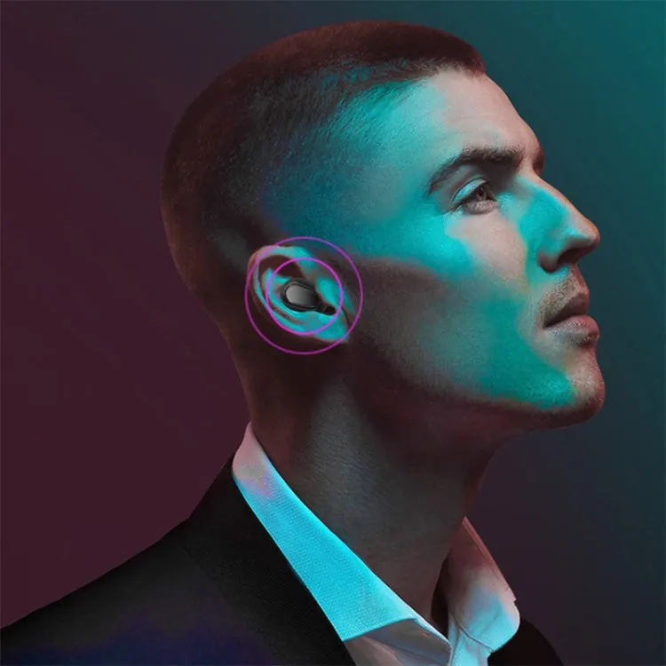L-21 Bluetooth Earbuds with Immersive 9D Sound, Touch Control, and HD Call Clarity - Includes Charging Case