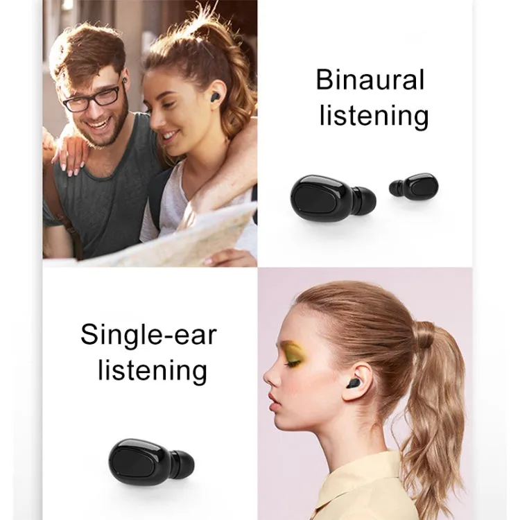 L-21 Bluetooth Earbuds with Immersive 9D Sound, Touch Control, and HD Call Clarity - Includes Charging Case