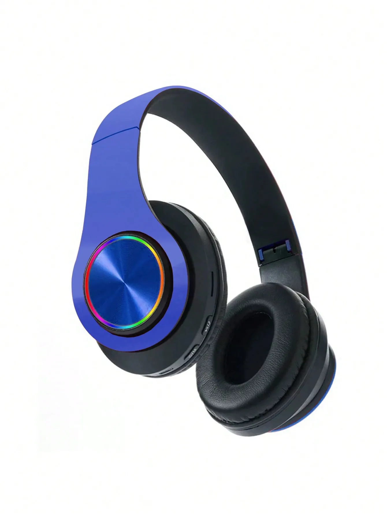 Light Emitting Wireless Headphones,Colorful LED Lights Comfort Over
