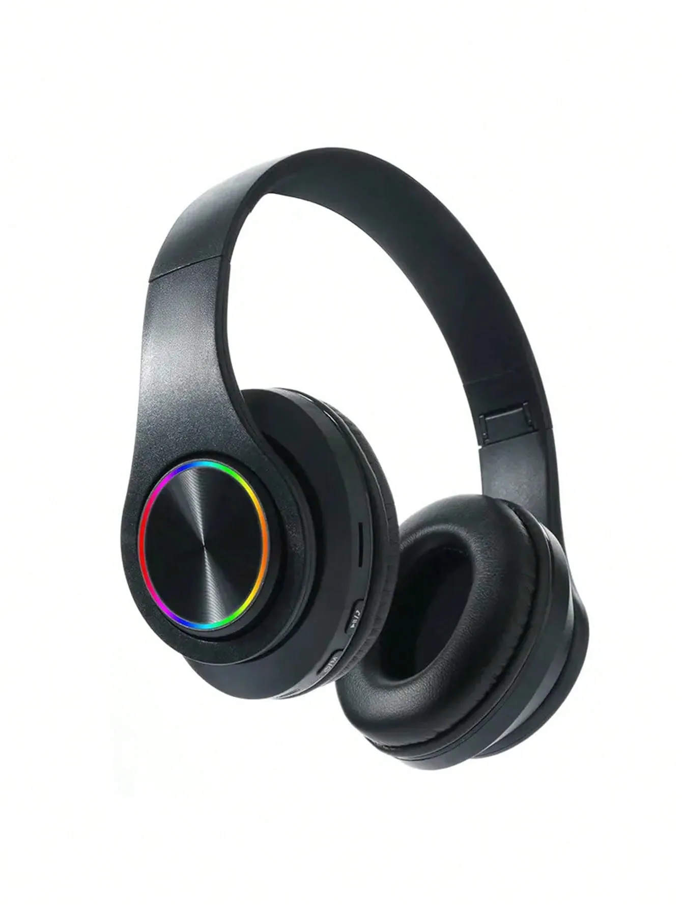 Light Emitting Wireless Headphones,Colorful LED Lights Comfort Over
