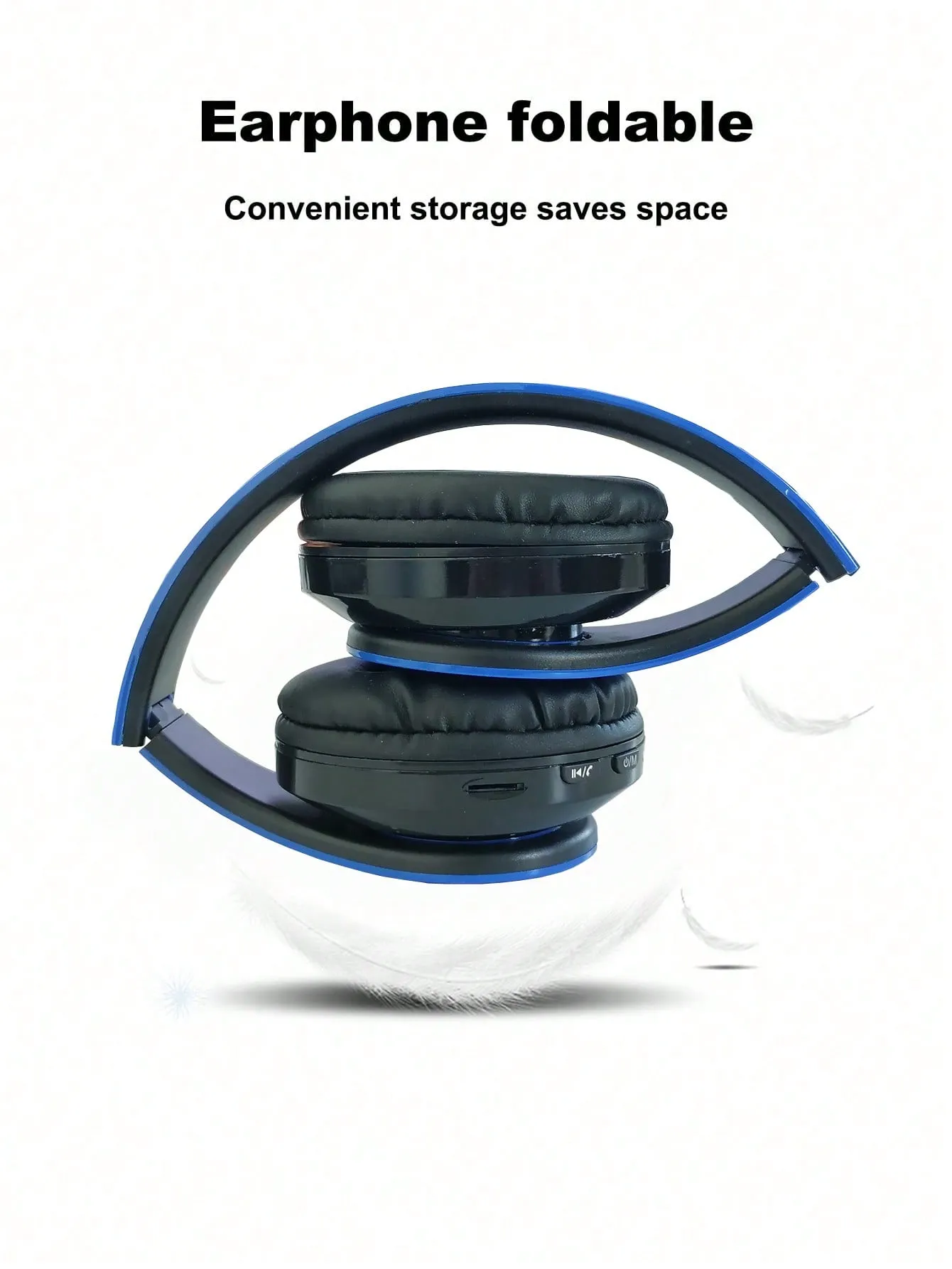Light Emitting Wireless Headphones,Colorful LED Lights Comfort Over