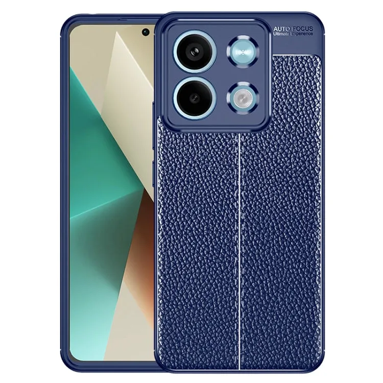 Litchi Texture Durable Shock-Resistant TPU Mobile Cover