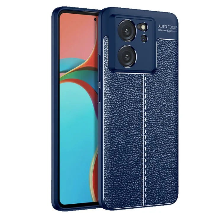 Litchi Texture Durable Shock-Resistant TPU Mobile Cover