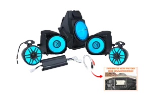 Memphis Audio RZR Ride Command PRO 4 PLUS Audio Kit (PRO XP - PRO R - TURBO R)