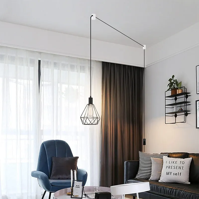 Metal Ceiling Lock Suspension Cord
