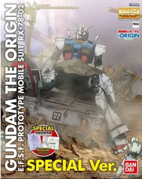 MG 1/100 RX-78-02 Gundam [Gundam The Origin] Special Edition