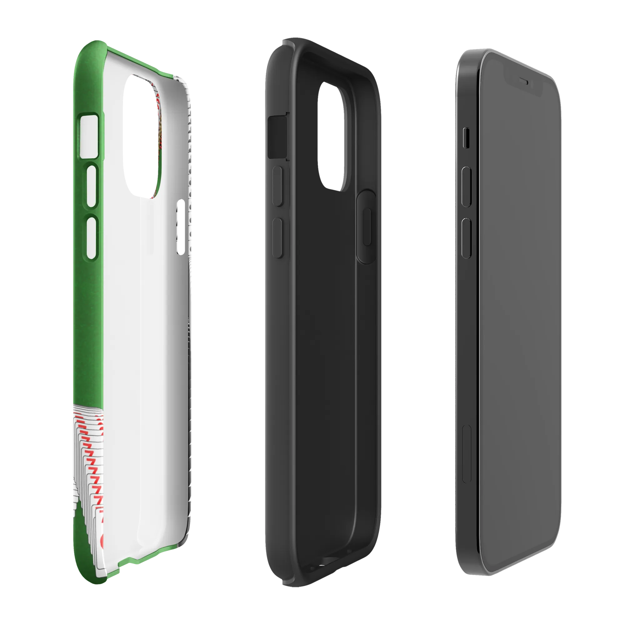 Microsoft Solitaire Bouncing Cards Tough Phone Case - iPhone