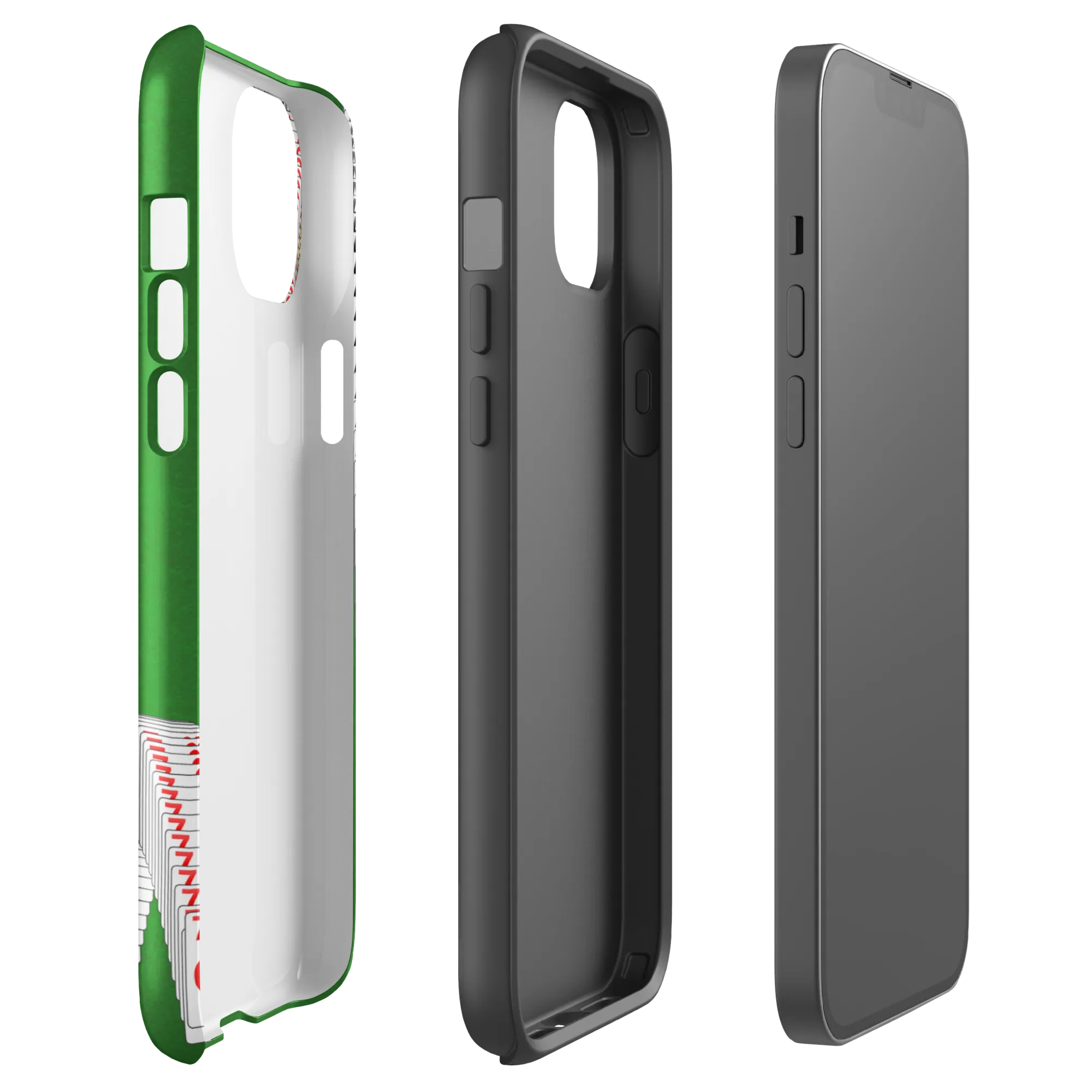 Microsoft Solitaire Bouncing Cards Tough Phone Case - iPhone