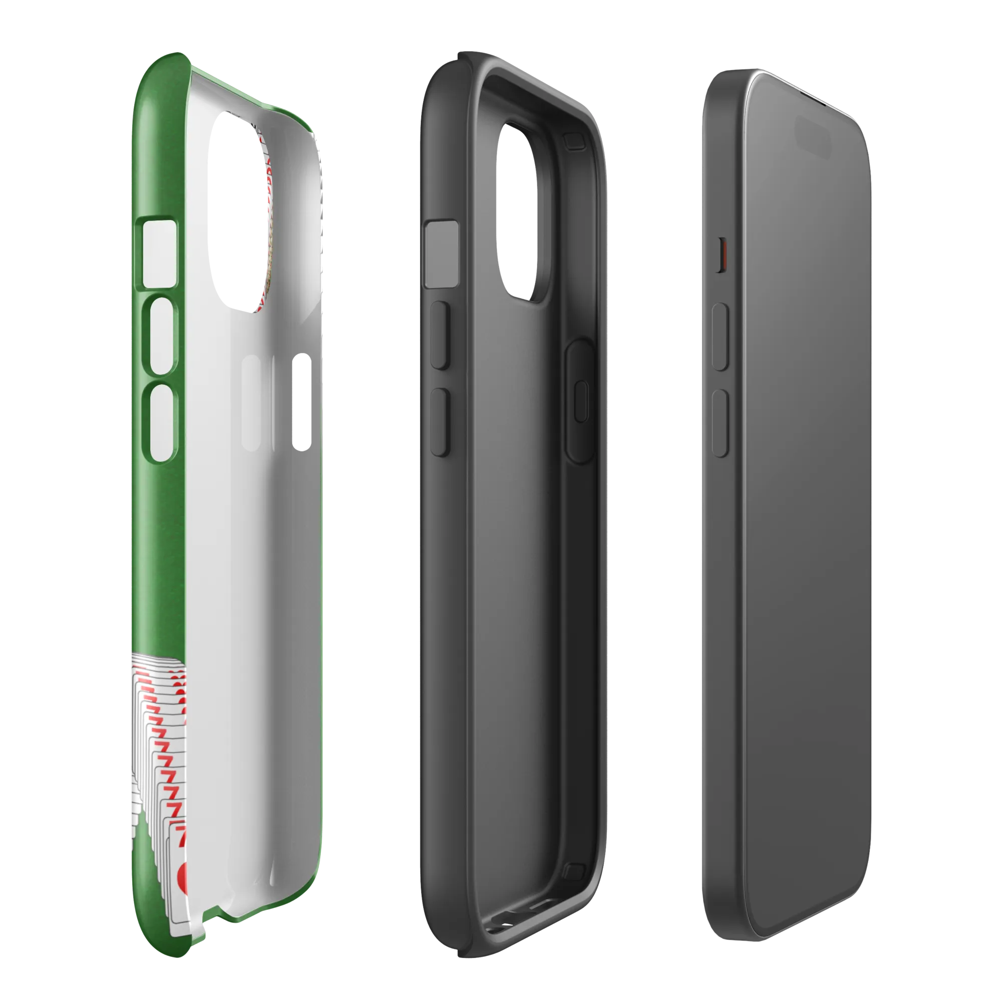 Microsoft Solitaire Bouncing Cards Tough Phone Case - iPhone