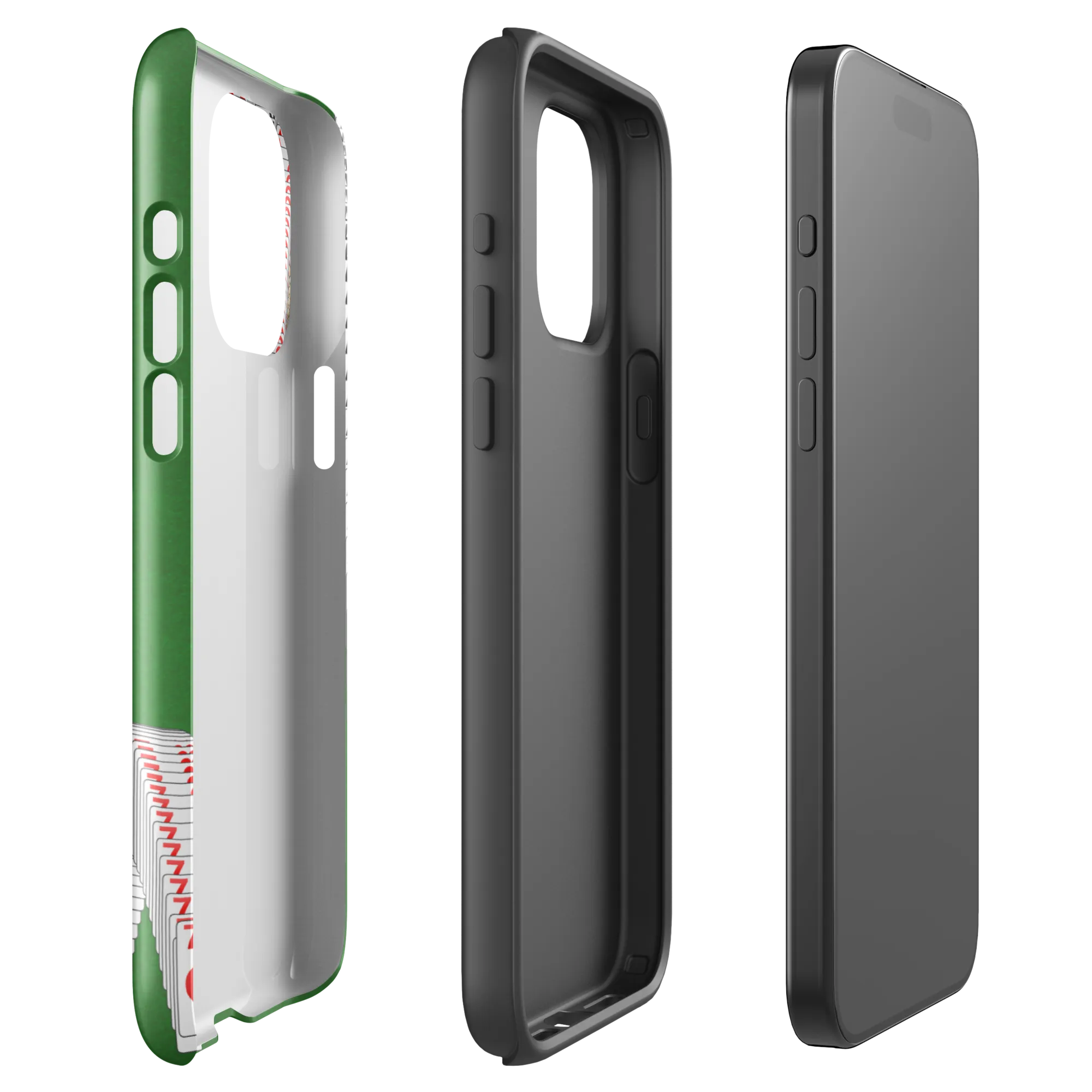 Microsoft Solitaire Bouncing Cards Tough Phone Case - iPhone