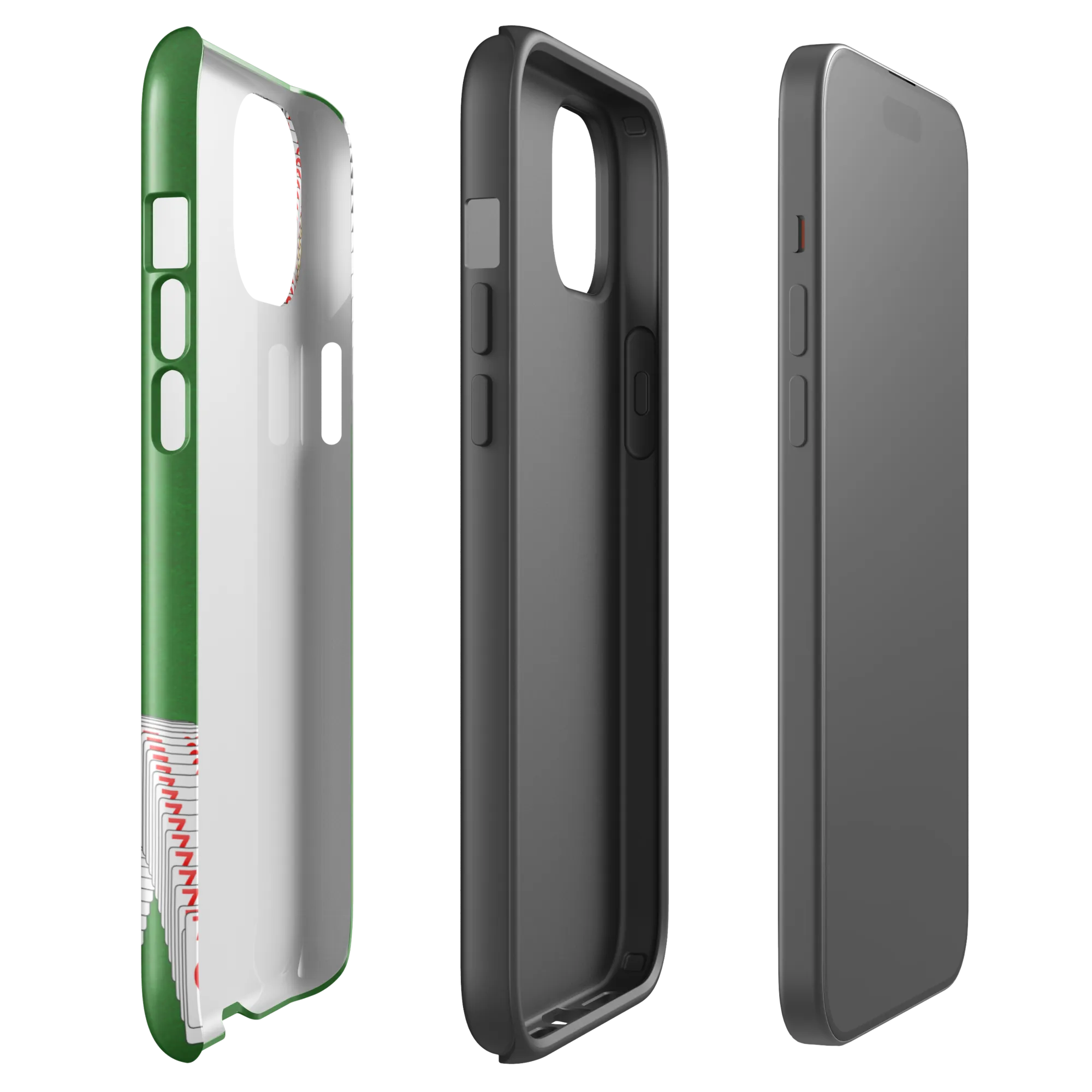 Microsoft Solitaire Bouncing Cards Tough Phone Case - iPhone