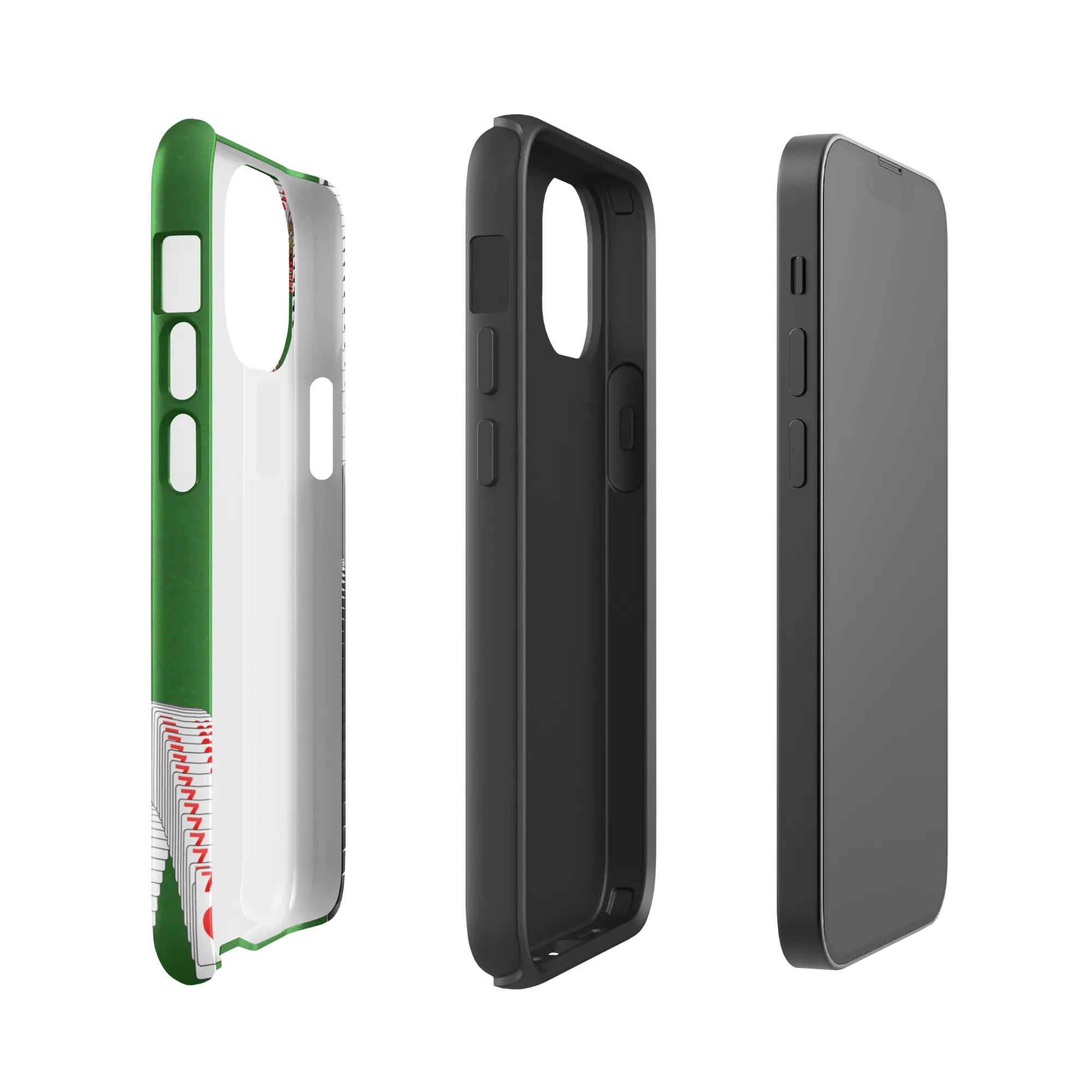 Microsoft Solitaire Bouncing Cards Tough Phone Case - iPhone