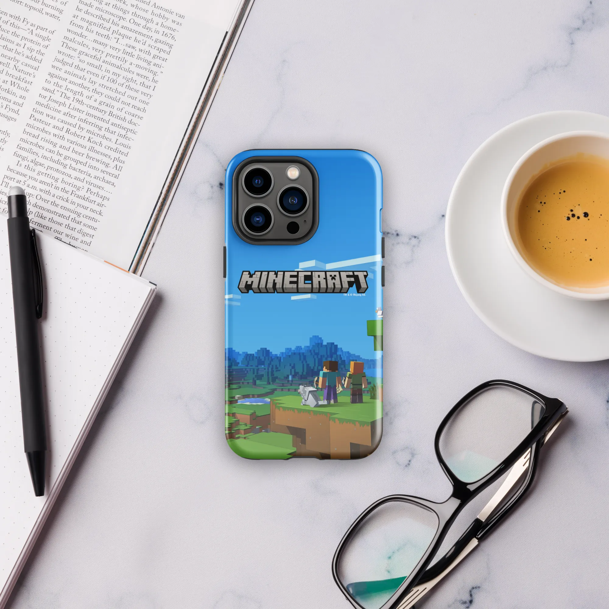 Minecraft Key Art Tough Phone Case - iPhone