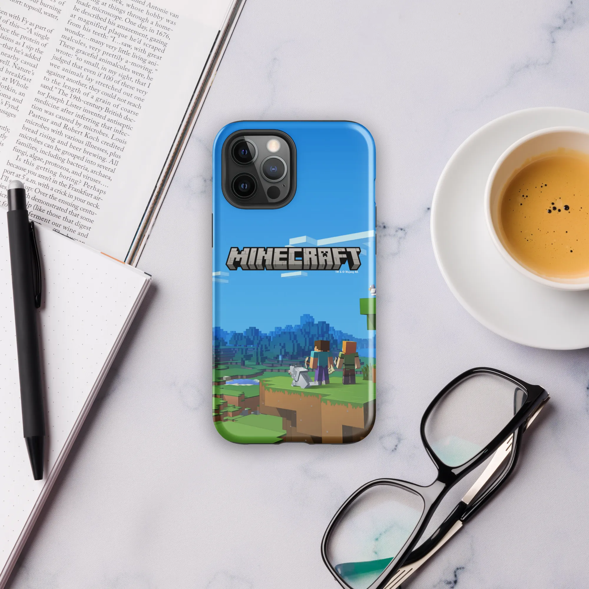 Minecraft Key Art Tough Phone Case - iPhone