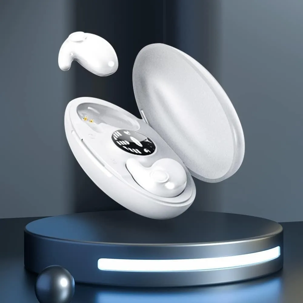 Mini Invisible Sleep Wireless Earphone Bluetooth 5.3 Hidden Earbuds IPX5 Waterproof Noise Cancelling Touch Control Headphone X55
