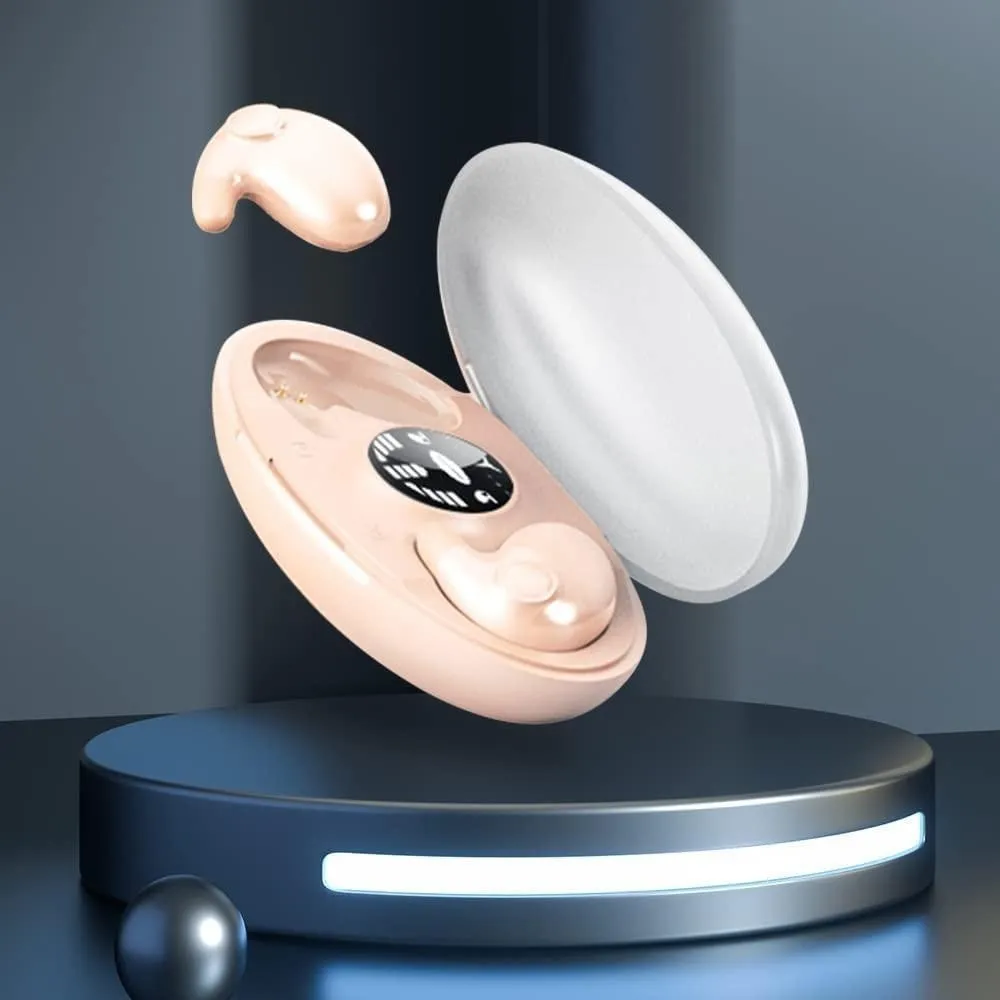 Mini Invisible Sleep Wireless Earphone Bluetooth 5.3 Hidden Earbuds IPX5 Waterproof Noise Cancelling Touch Control Headphone X55