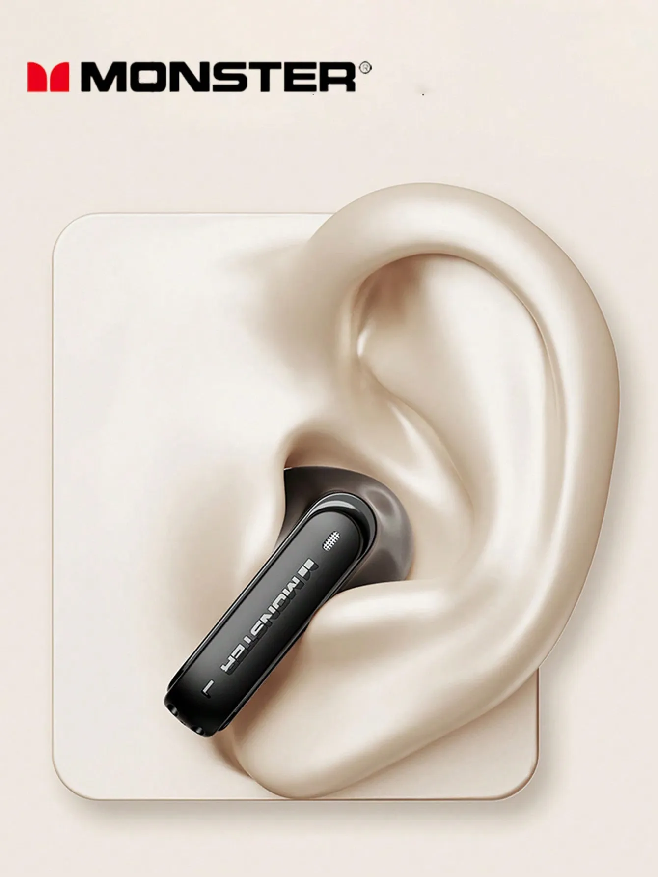 Monster XKT12 Gaming Earphones Wireless Headphones TWS HIFI Sound Sports Earbuds Noise Reduction 300mAh