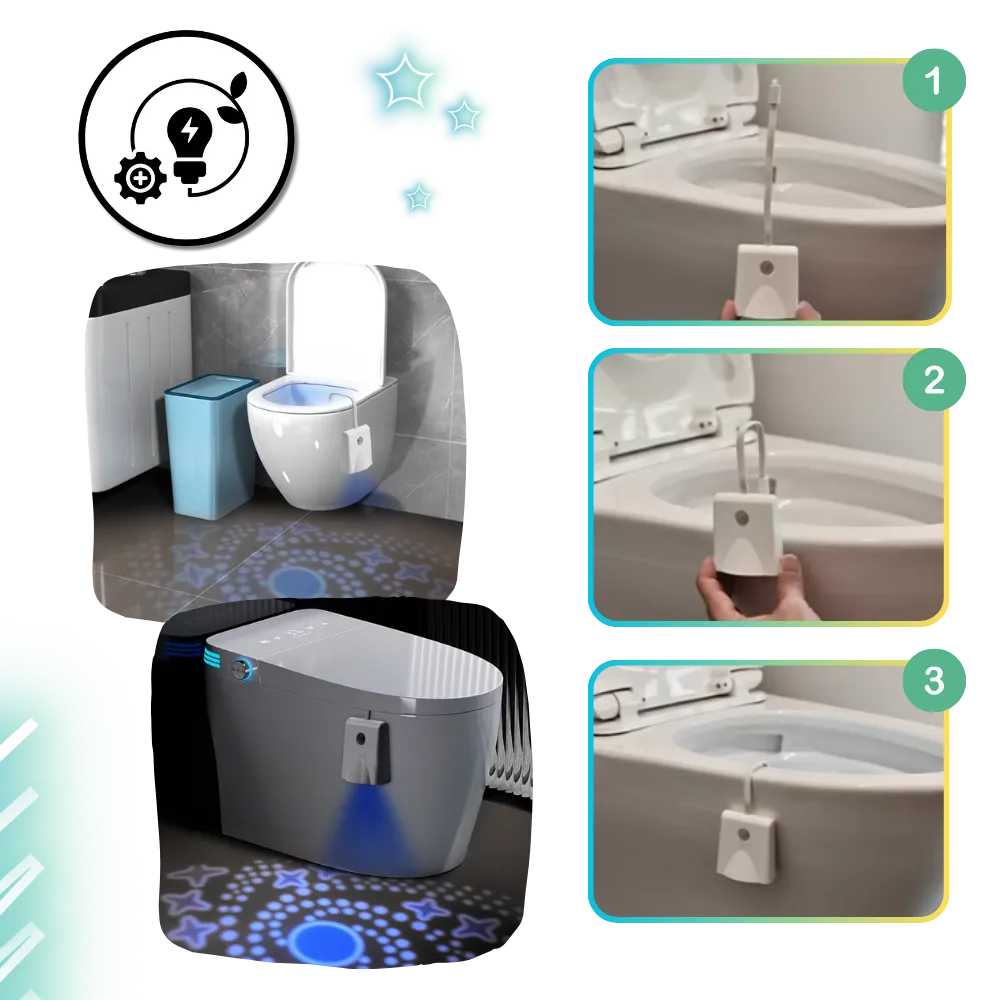 Motion Detection Toilet Light