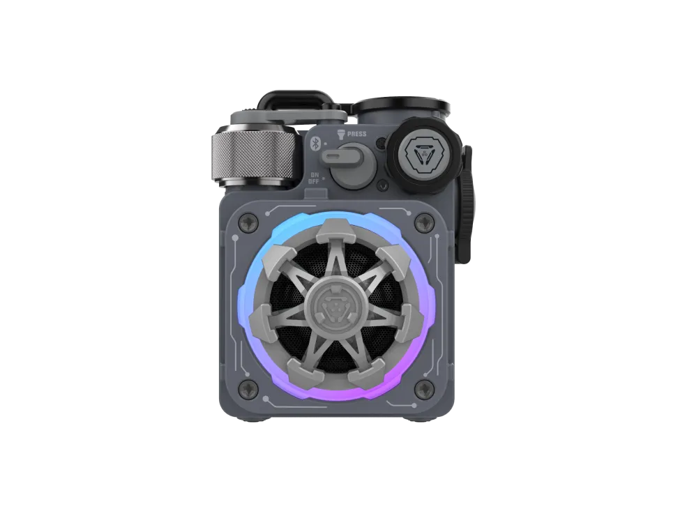 MUZEN Cyber Cube Premium Fidget Spinner RGB Bluetooth Speaker