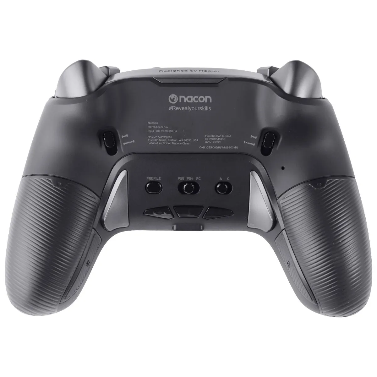 NACON Revolution 5 Pro Wireless Controller for PlayStation 5/4 and PC - Black