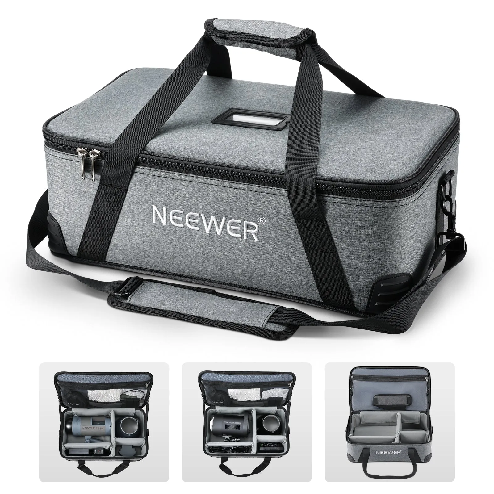 NEEWER PB5 Carrying Bag with Movable Foam Padded