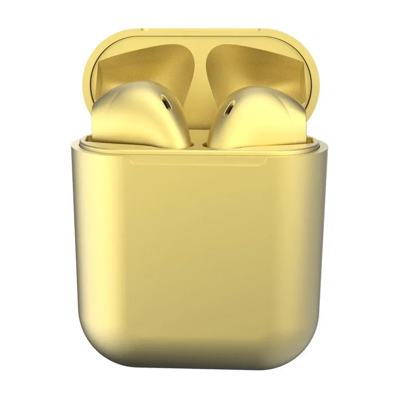 New Metal Inpods TWS Mini Wireless Bluetooth Earphones