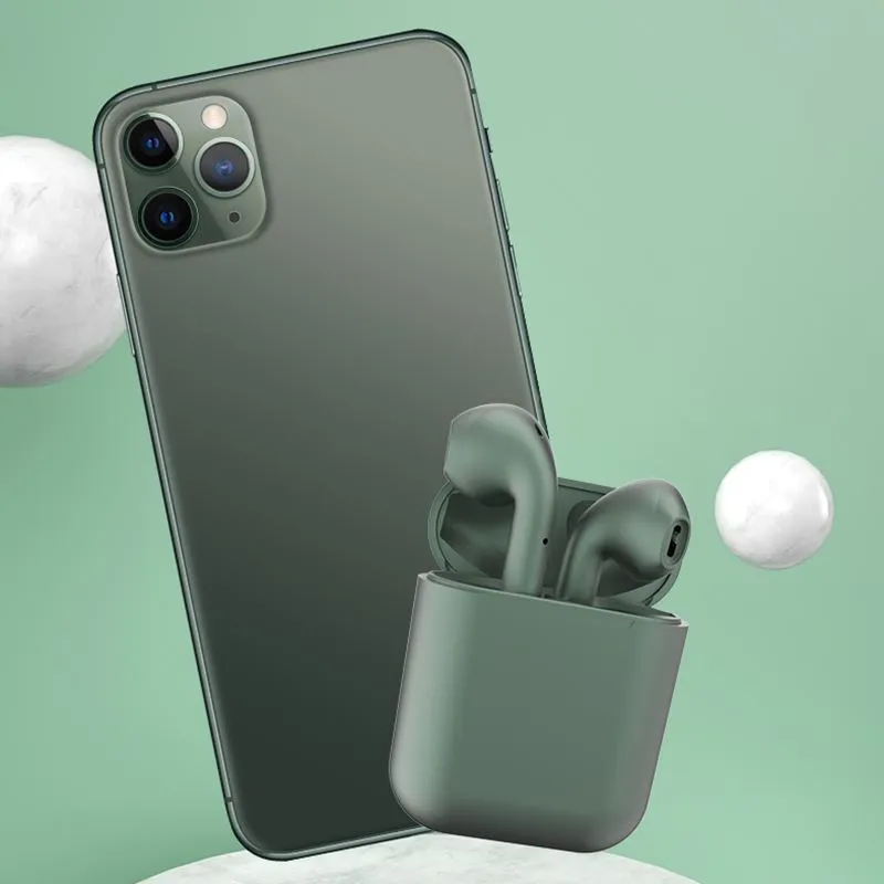New Metal Inpods TWS Mini Wireless Bluetooth Earphones