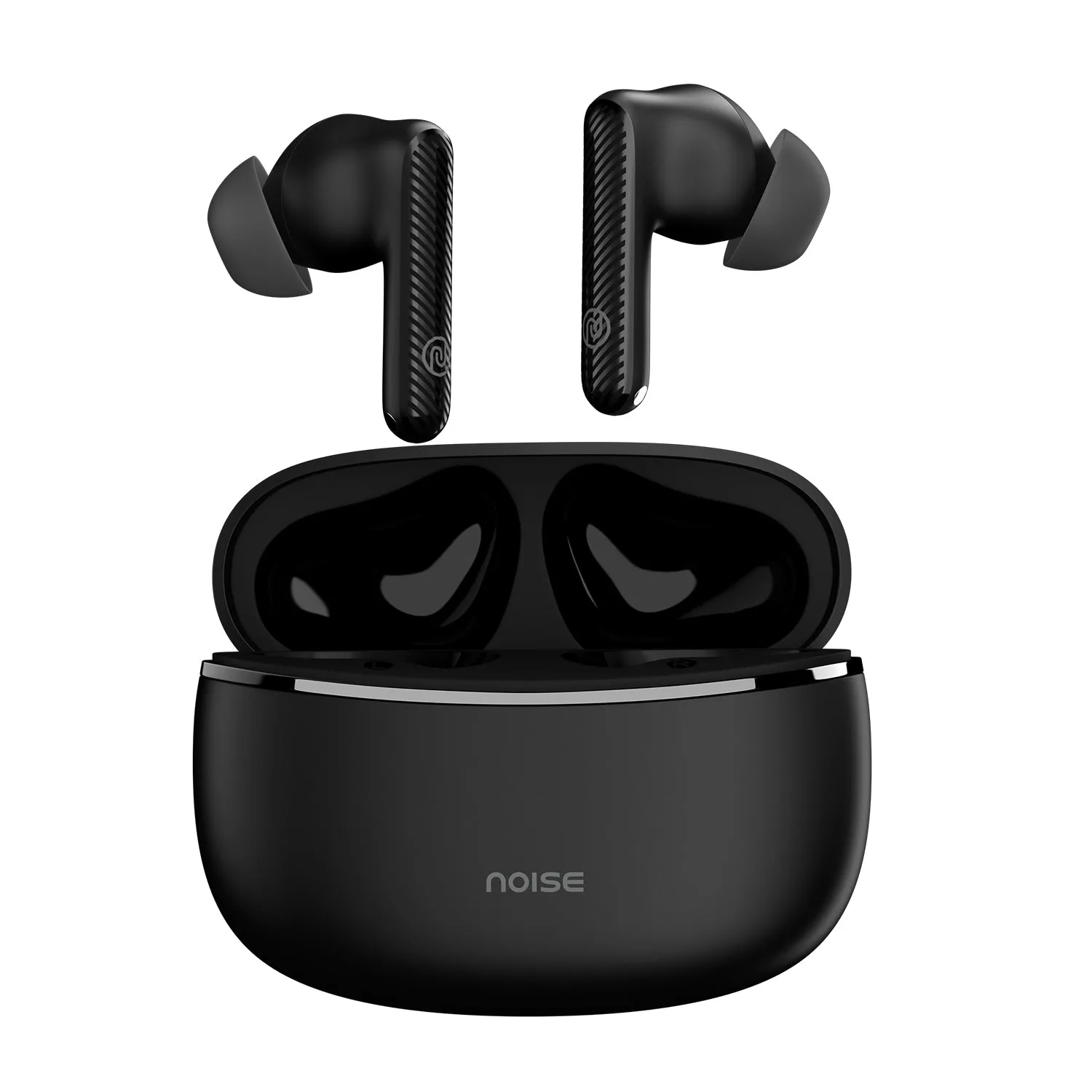 Noise Aura Buds in-Ear Truly Wireless Earbuds with 60H of Playtime, Quad Mic with ENC, Dual Device Pairing, Instacharge (10 min = 150 min), 12mm Polymer Composite Driver, BT v5.3