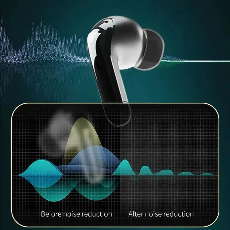 Original XIAOMI F8 Wireless Headphones Charging Bluetooth Headset Earbuds Noise Reduction Earphones Led Display Sport With Mic