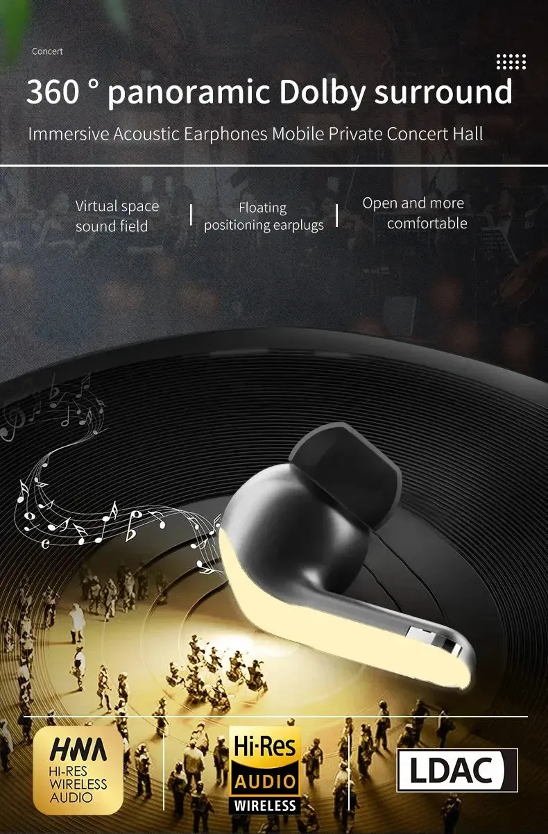 Original XIAOMI F8 Wireless Headphones Charging Bluetooth Headset Earbuds Noise Reduction Earphones Led Display Sport With Mic