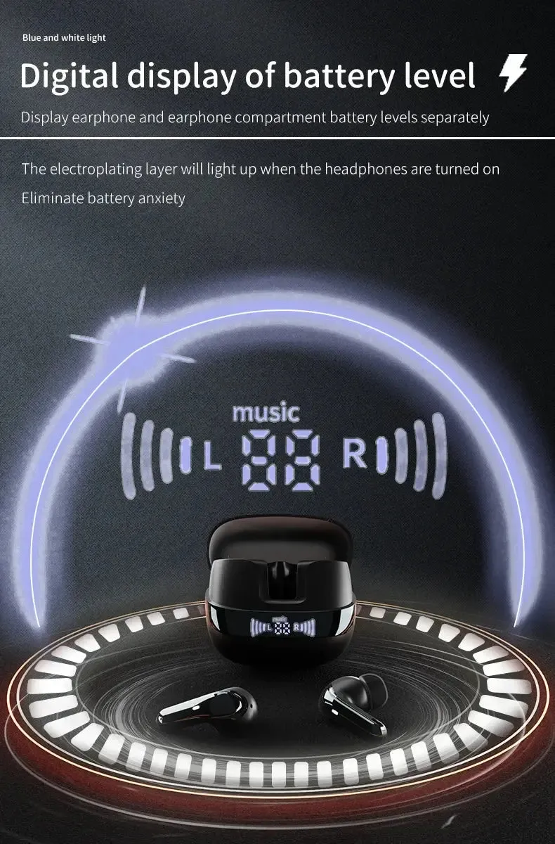 Original XIAOMI F8 Wireless Headphones Charging Bluetooth Headset Earbuds Noise Reduction Earphones Led Display Sport With Mic