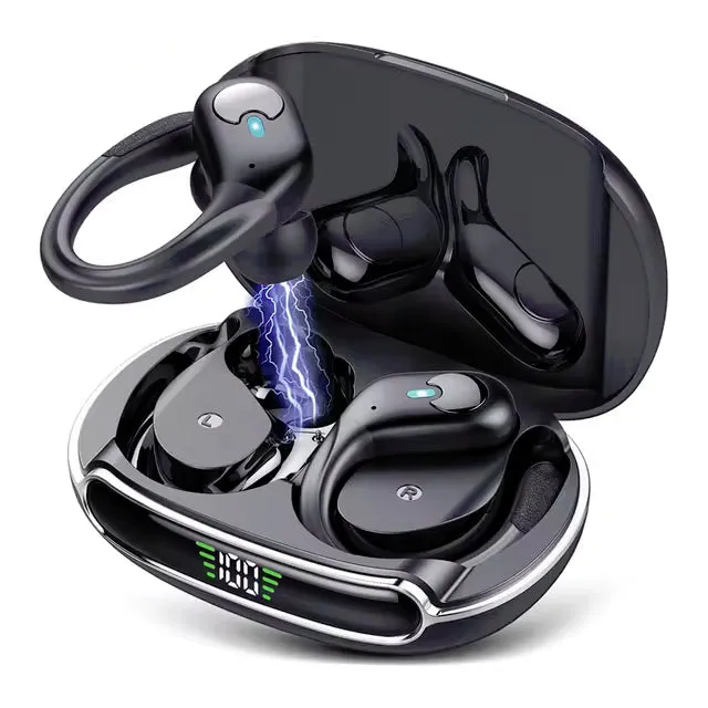 Over Ear Earbuds Earphones IPX7 Waterproof BX30 Sports Headphones