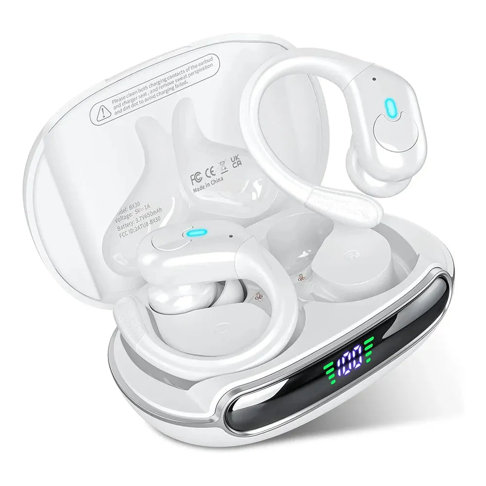 Over Ear Earbuds Earphones IPX7 Waterproof BX30 Sports Headphones