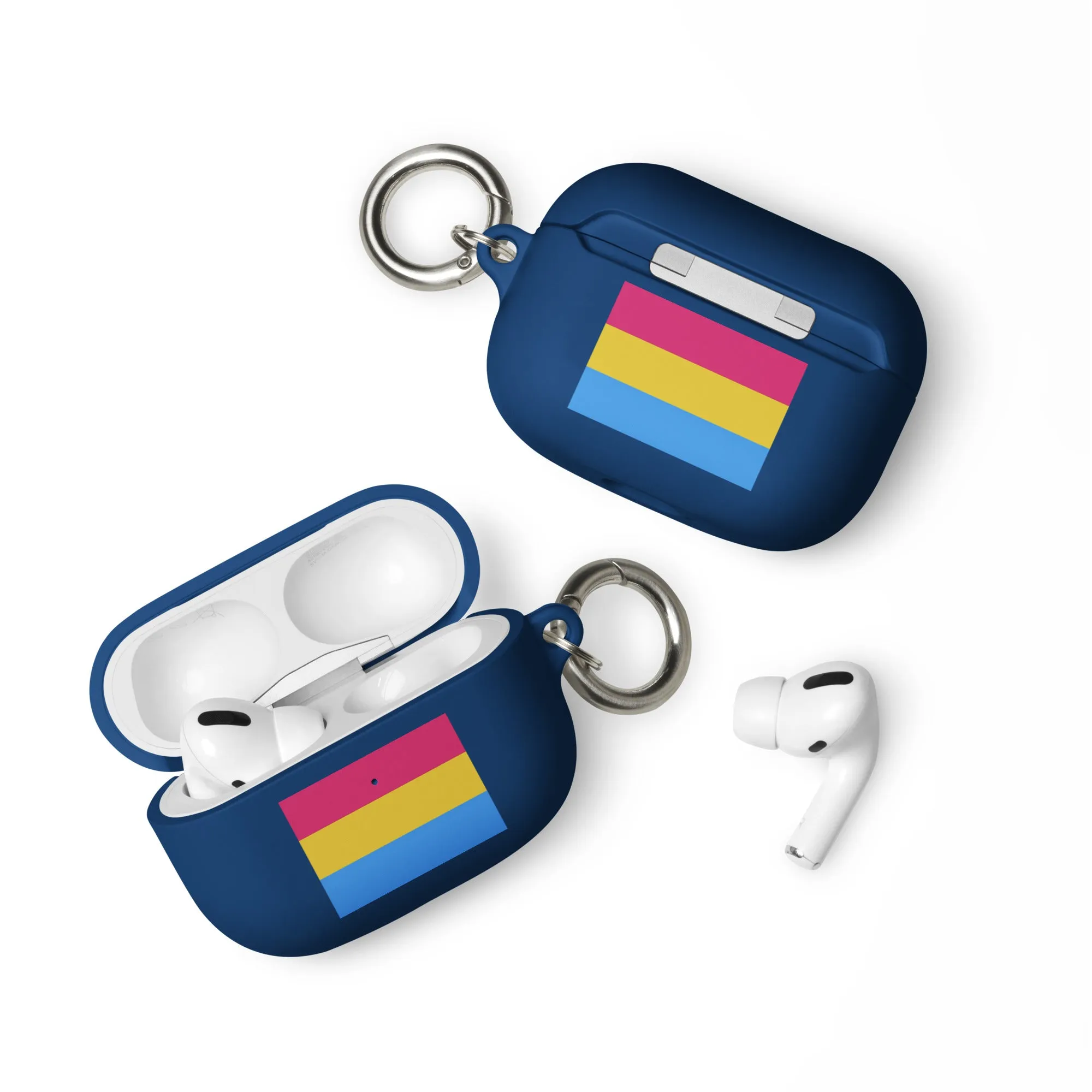Pansexual Pan Pride Flag Rubber Case for Apple AirPods